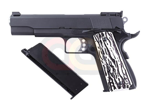 [WE] M1911A1 Government GBB Pistol [Version C.][With Marking][2 Magazines]