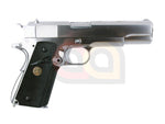 [WE] M1911 Full Metal Rubber Grip GBB Pistol [Black Grip] [With Marking][SV]