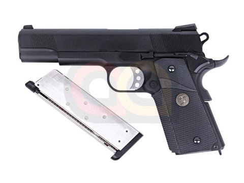 [WE] Fully Metal M1911 MEU GBB Airsoft Pistol[Without Marking] [BLK]