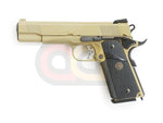 [WE] Full Metal M1911A1 MEU GBB Pistol [Without Marking][Tan]