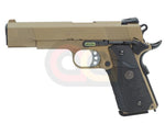 [WE] Full Metal M1911A1 MEU GBB Pistol [With Marking][Tan]