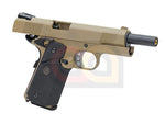 [WE] Full Metal M1911A1 MEU GBB Pistol [With Marking][Tan]