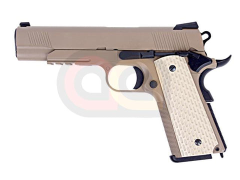 [WE] Fully Metal M1911 Kimber Desert Warrior [Without Marking][Tan]