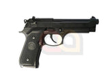 [WE] M92F/M9 GBB Airsoft Pistol with extra Grip [With Marking][BLK]