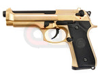 [WE] Full Metal M92F Airsoft GBB Pistol [With PB Marking] [Gold]