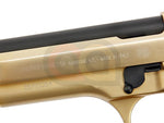 [WE] Full Metal M92F Airsoft GBB Pistol [With PB Marking] [Gold]