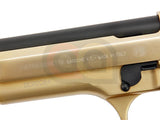 [WE] Full Metal M92F Airsoft GBB Pistol [With PB Marking] [Gold]