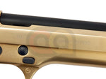 [WE] Full Metal M92F Airsoft GBB Pistol [With PB Marking] [Gold]
