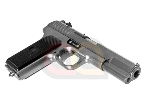[WE] Fully Metal T33 Airsoft GBB Pistol [With Marking][Silver]