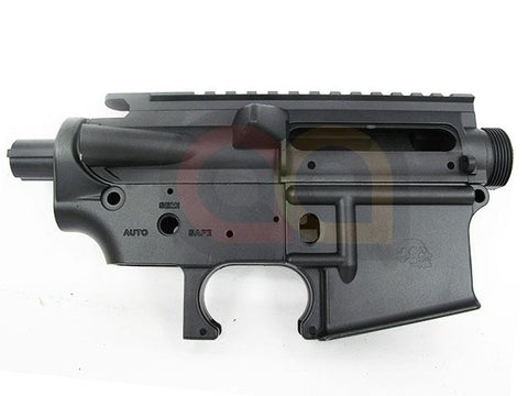 [Maddog] Full Metal AEG M4 Receiver/Body Engraved Logo [Skull][BLK]