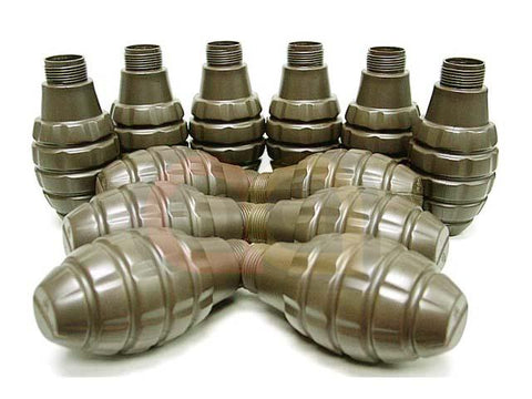 [Hakkotsu][TB-S-01] Thunder B Pineapple Sound Grenade Shell [12pcs/Set]