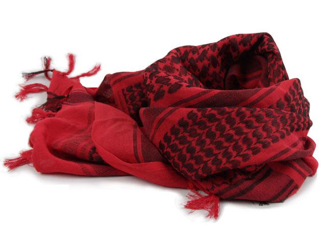 [Idiot Tailor] Shemagh Kafiya Scarf Mask [RED] – Asiaairsoft