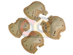 [CN Made] 9mm Tactical Knee and Elbow Pad Set[Tan]