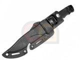 [CYMA][HY-016]Dummy Plastic M37 Seal Pup Knife with Sheath [BLK]