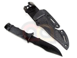 [CYMA][HY-016]Dummy Plastic M37 Seal Pup Knife with Sheath [BLK]