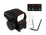 [CN Made] 1x22x33 Multi 4 Reticle Red/Green Dot Sight Reflex