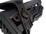 [ARMY Force] GL-SHOCK Recoil Reducing M4/AR-15 Stock with Chest Riser [BLK]