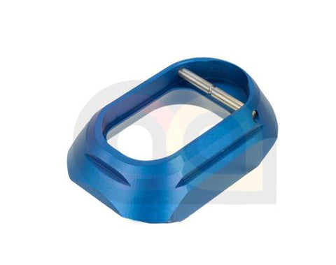 [5KU] SHPD Style Magwell for Marui Hi-Capa GBB [Blue]