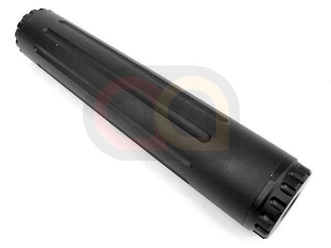 [5KU][5KU-115] 200mm Zephyr XL Suppressor Silencer Black[-14mm CCW]