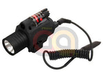 [CN Made] M6X Flashlight with Laser and Pressure [BLK]