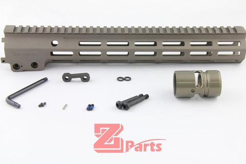 [Z-Parts] 13.5inch Mk16 Handguard for GHK M4 GBB Rifle [TAN]