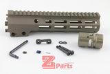 [Z-Parts] 9.3inch Alloy Mk16 Handguard for VIPER M4 GBB (Tan)