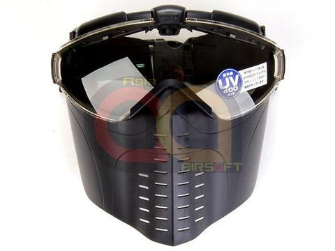 [CN Made] TM Style Full Face Mask with Fan [BLK]