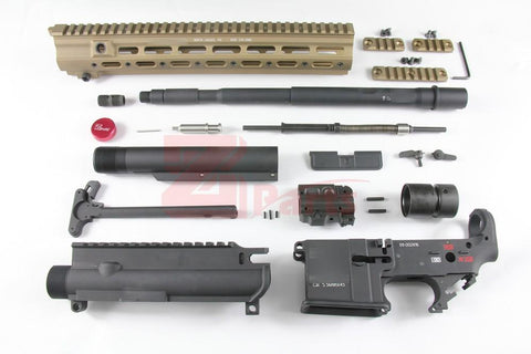 [Z-Parts] SMR 14.5" AL. Outer Barrel Set for SYSTEMA 416 AEG(DDC)