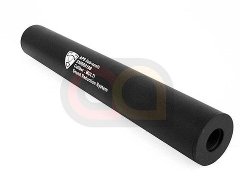[APS] 32x230mm Sub-Sonic Airsoft Silencer[14mm CW/CCW][BLK]