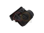[APS] 1"/25mm Flashlight Laser QD Mount with Blet Clip [BLK]