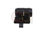 [APS] 1"/25mm Flashlight Laser QD Mount with Blet Clip [BLK]