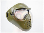 [APS] Heavy Duty Face Mask with Anti-Fog Lens Olive Drab [OD]