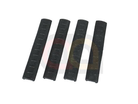 [APS] Rubber RIS RAS Rail Cover Panel 4pcs Set[BLK]