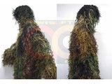 Hunting Airsoft 1pc Ghillie Suit Mossy Camo Woodland