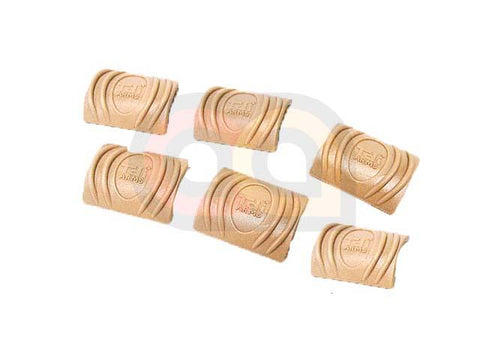 [Energy] TDI Type Mini Rubber Panel Rail Cover 6pcs Set [TAN]