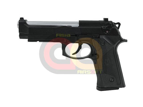 [KJ Works] Full Metal M9 Elite IA GBB Pistol [Silver Barrel][Top Gas]