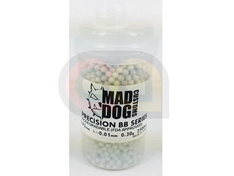 [Maddog] Precision 0.25g 6mm BB Series [3000rds][White]