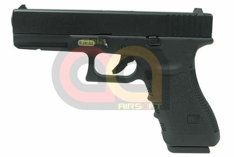 [WE] Full Metal Side Model 17 GBB Pistol Gun [Gen.3] [BLK]