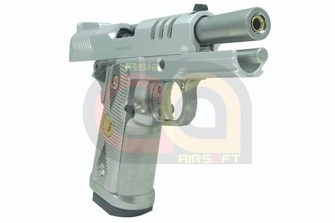[WE] Full Metal HI-CAPA 3.8 CS SILVER GBB Pistol