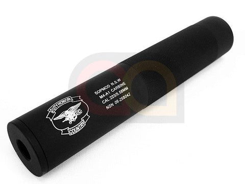 [CYMA][HY-163] 195mm SOPMOD Silencer Black 14mm CW & CCW