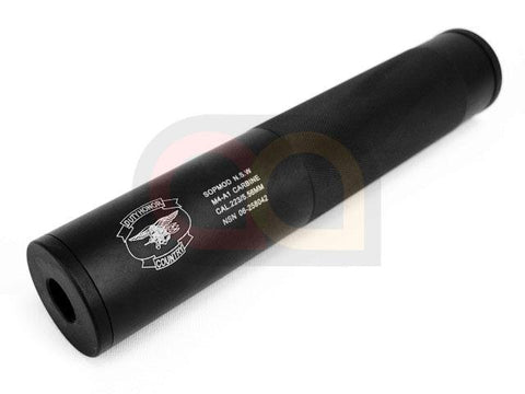 [CYMA][HY-143] 190mm SOPMOD Silencer Black 14mm CW & CCW