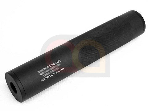  [CYMA][HY-139] 190mm 5.56 Suppressor Silencer Black 14mm CW & CCW