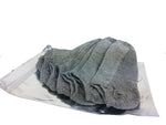 [IdiotTailor] 100% Cotton Low-Cut Sport/Boat Socks [5pcs/set] [Grey]