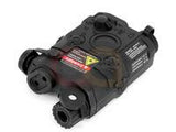 [Army Force] AN/PEQ 15 Style Battery Case Box Black w/RIS Mount