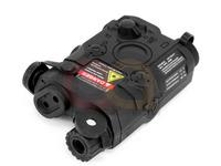 [Army Force] AN/PEQ 15 Style Battery Case Box Black w/RIS Mount