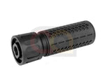 [Knight's Armament] 556 QDC Airsoft Suppressor W/ Quick Detach Function 128mm[+14mm][BLK]