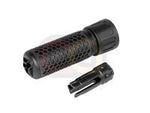 [Knight's Armament] 556 QDC Airsoft Suppressor W/ Quick Detach Function 128mm[+14mm][BLK]