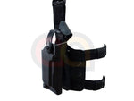 [Big Dragon] SFL 6305 Deluxe Drop Leg Beretta M92 w/Flashlight RH Holster[BK]