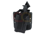 [Big Dragon] SFL 6305 Deluxe Drop Leg Beretta M92 w/Flashlight RH Holster[BK]