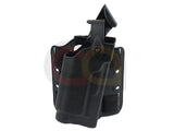 [Big Dragon] SFL 6305 Deluxe Drop Leg Beretta M92 w/Flashlight RH Holster[BK]
